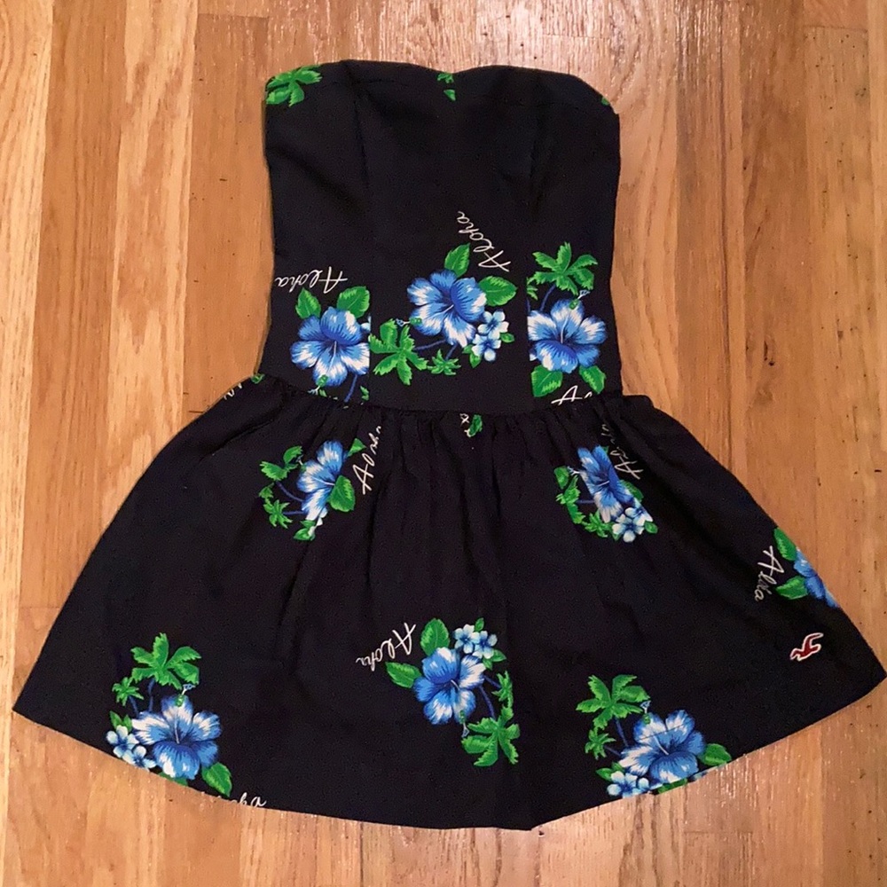 Girls Hollister Strapless Dress